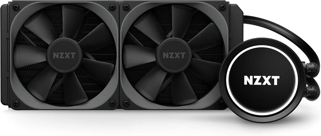 Kraken X53 Black - All-In-One RGB CPU Liquid Cooler - Infinity Mirror Design - Powered by CAM